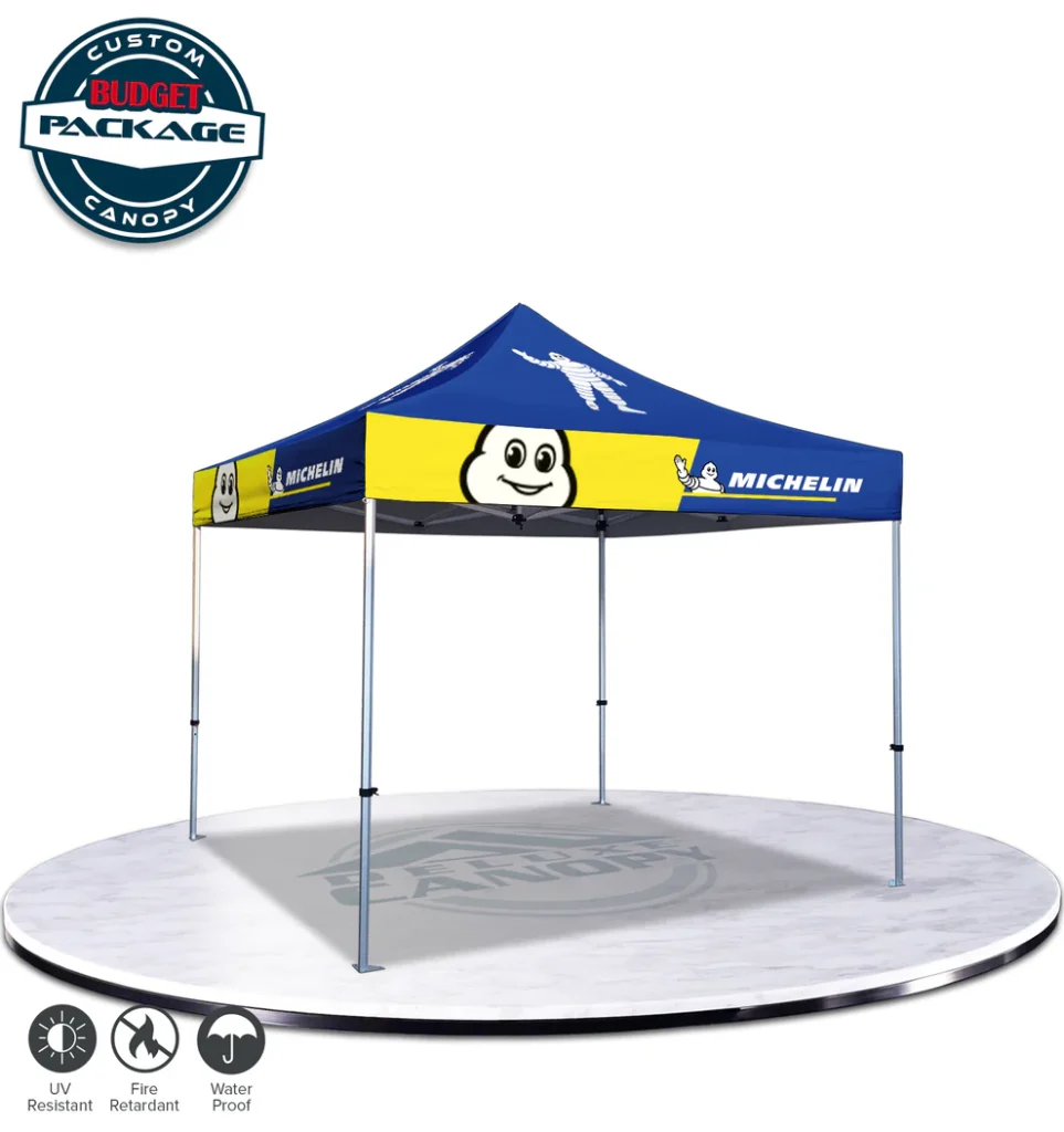 CUSTOM CANOPY TENT PACKAGE