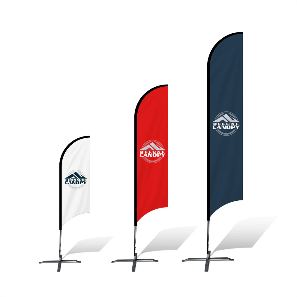CONCAVE FEATHER FLAGS